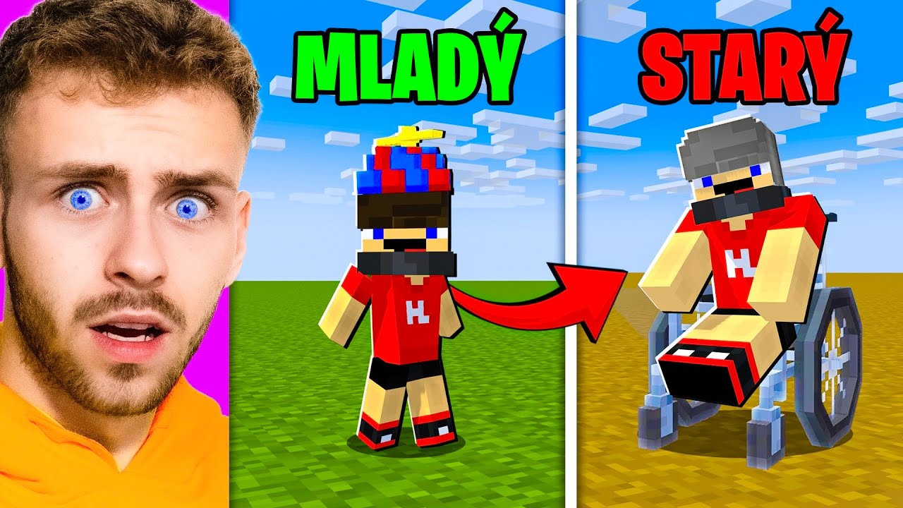 Minecraft ale jsem STARŠÍ a STARŠÍ