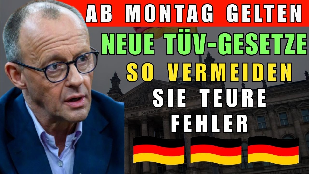 Ab Montag gelten neue TÜV-Gesetze – So vermeiden Sie teure Fehler