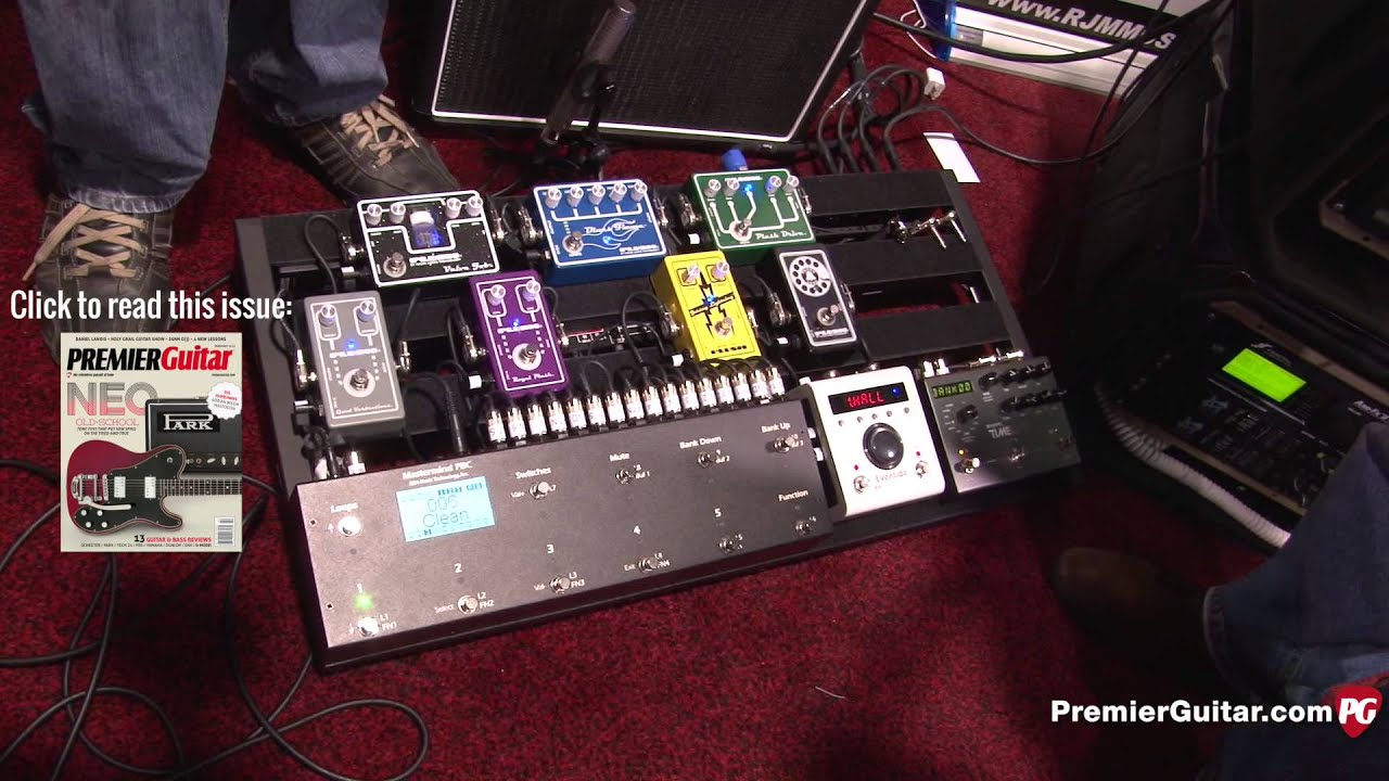 NAMM '15 - RJM Music Technology Mastermind PBC Switcher Demo