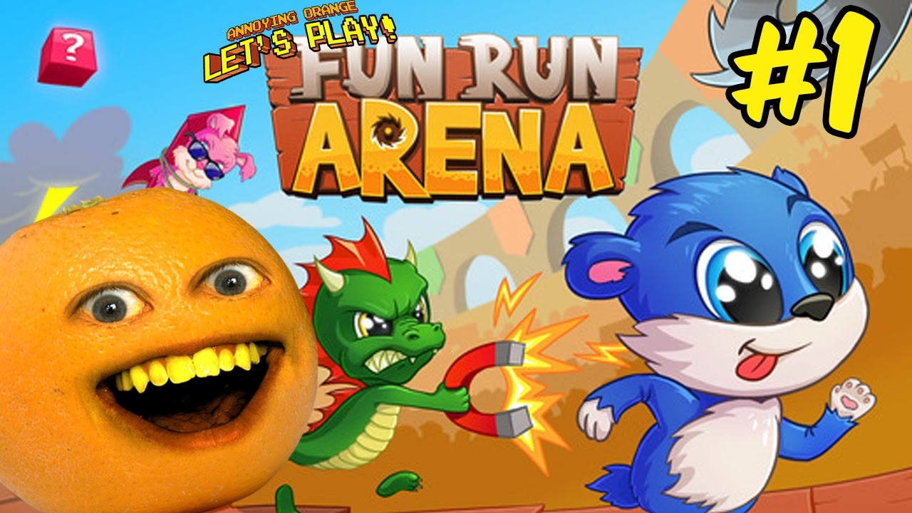 Annoying Orange Plays - Fun Run Arena #1