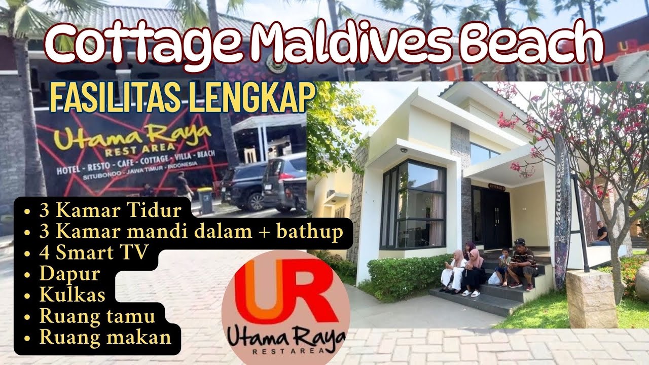 Cottage Maldives Beach - Utama Raya Villa and Hotel Situbondo