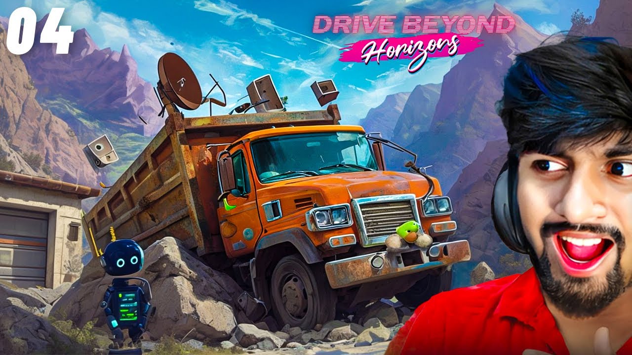 My Truck is STUCK in the Middle of Desert  | Drive Beyond Horizon | Ep 4 | @TechnoGamerzOfficial ​
