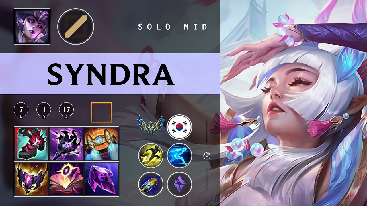 Syndra Mid vs Ryze - KR Challenger Patch 26.03
