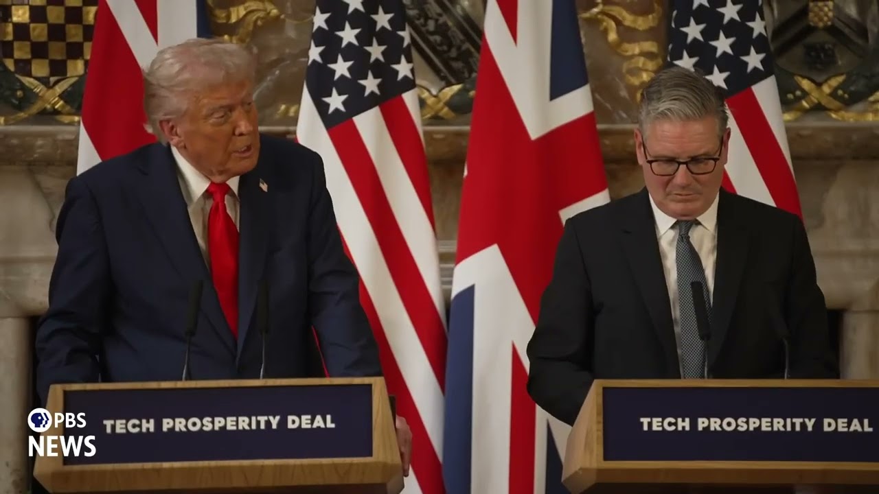 WATCH: Trump, Starmer asked about firing of UK Ambassador Mandelson over Epstein ties