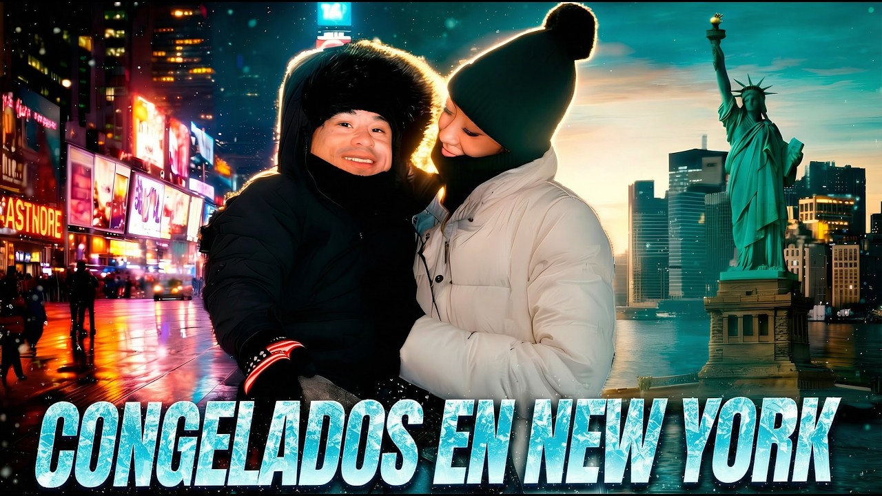 Nos CONGELAMOS En NEW YORK 🗽🥶❄️ / ABELITO