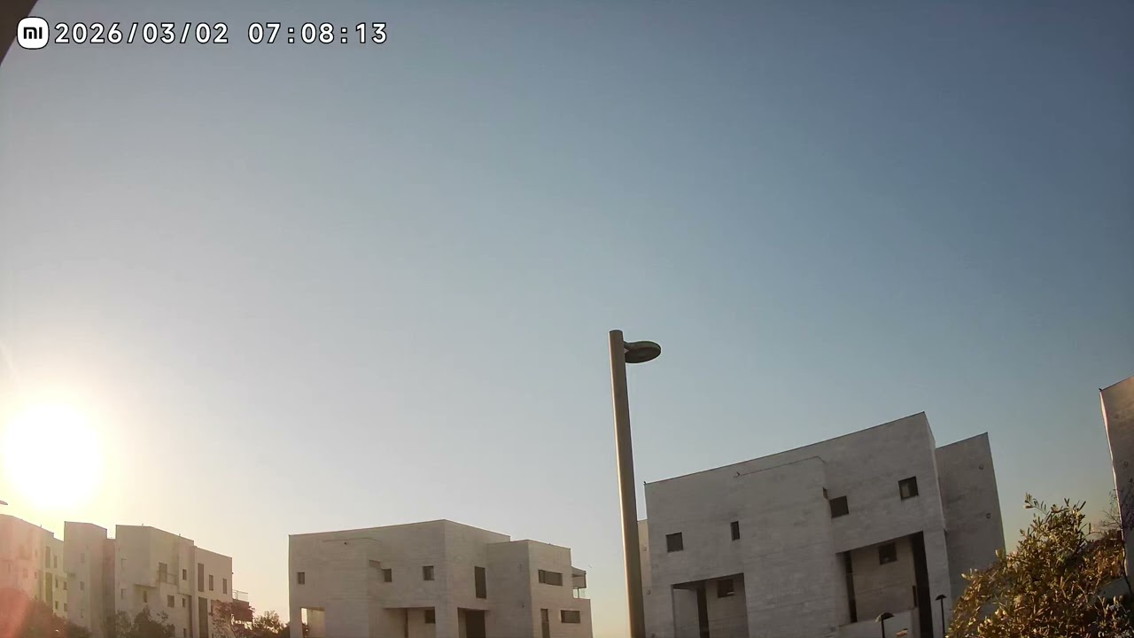 מלחמת שאגת הארי היום ה-3 למלחמה תיעוד משמי אשקלון אזעקות ברחבי הארץ כולל אזעקה באשקלון מירי מאיראן