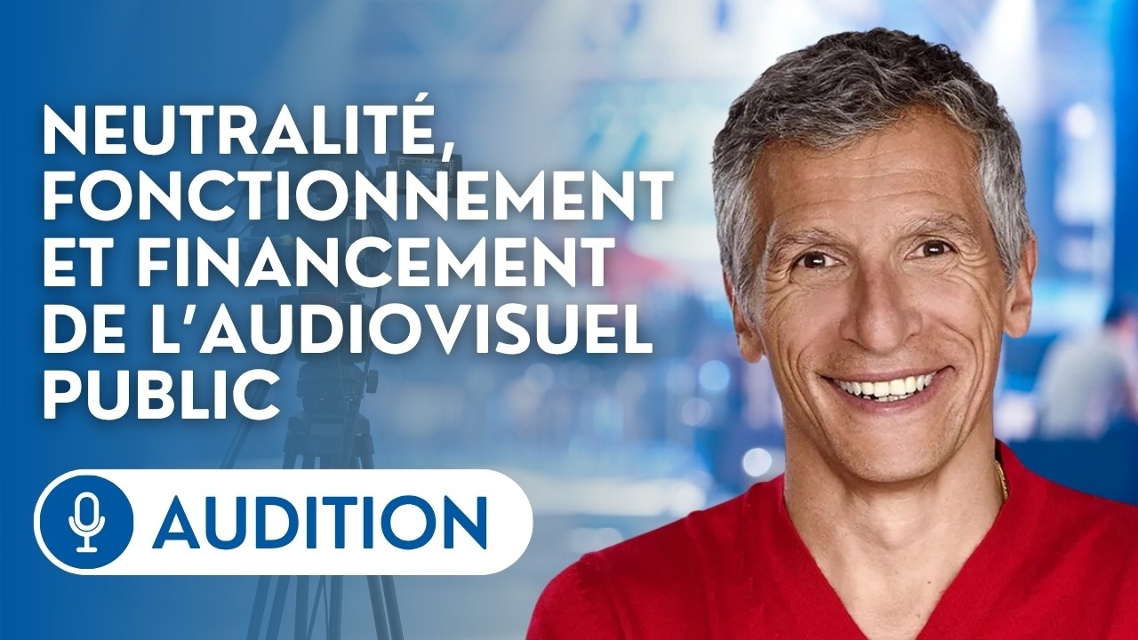 🔴 Nagui devant la commission d&rsquo;enqu&ecirc;te sur l&rsquo;audiovisuel public