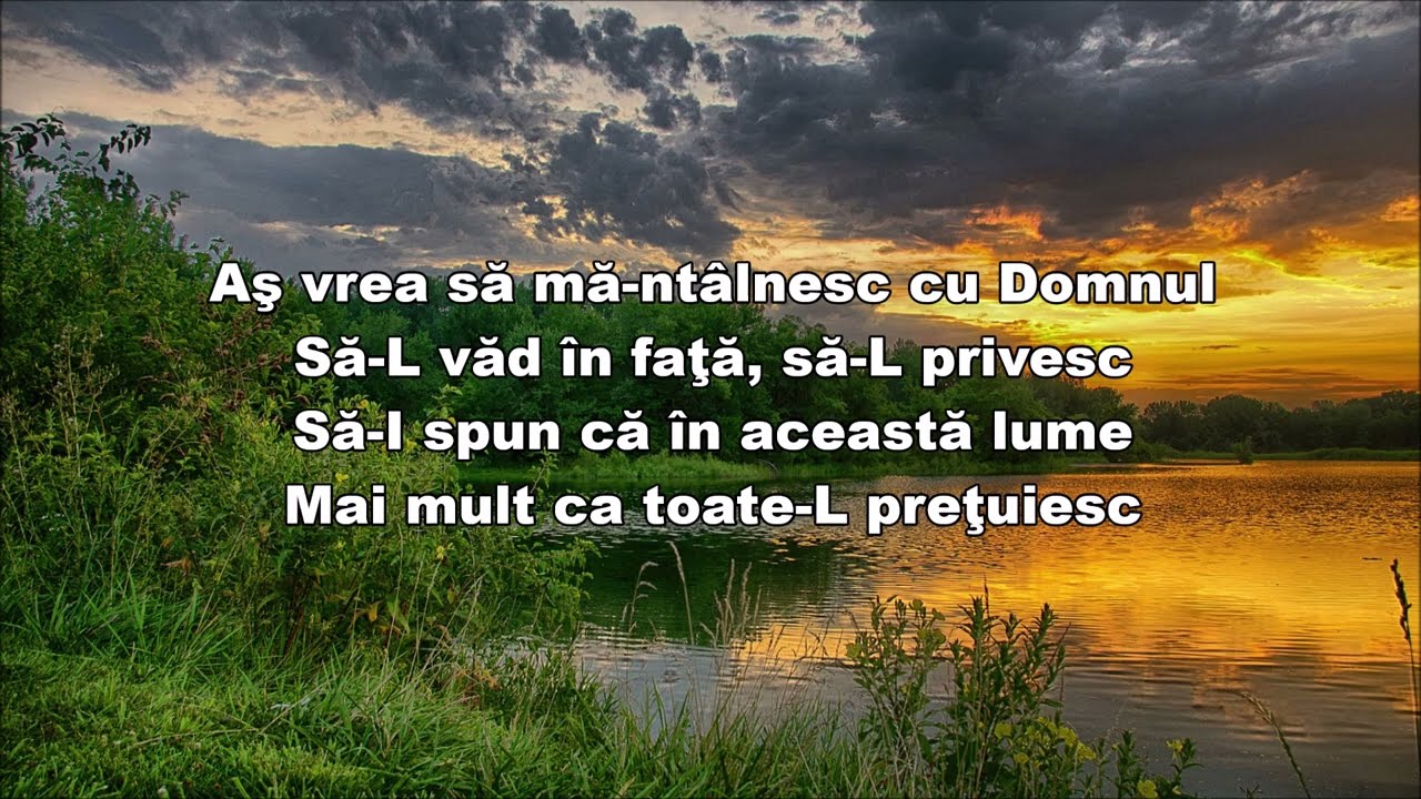 Aş vrea să mă-ntâlnesc cu Domnul - Negativ creștin