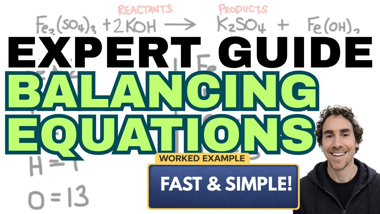 The ONLY Balancing Chemical Equations tutorial that you need!