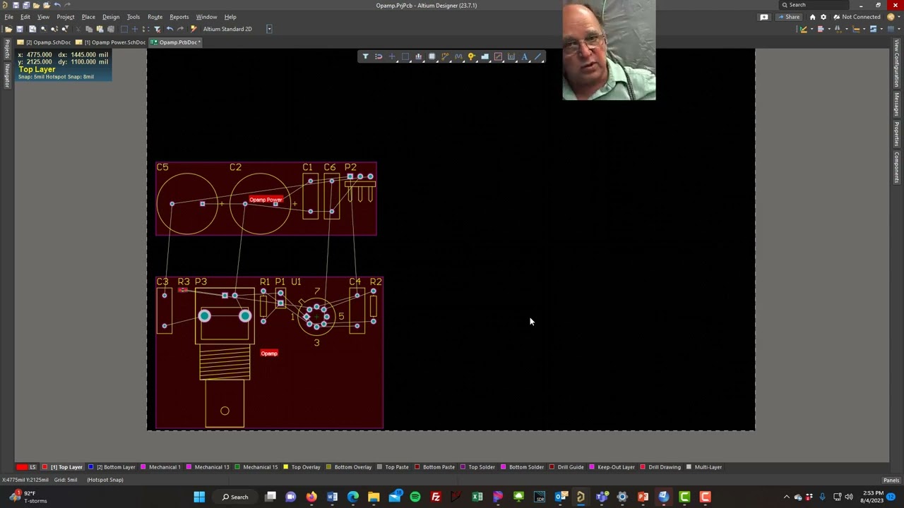 6 Altium Designer 23 Moving Parts to PCB