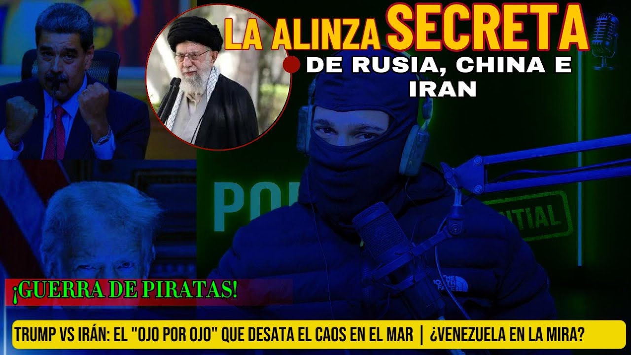 ULTIMÁTUM GLOBAL-Irán se COBRA el ROBO de Petróleo Venezolano y Confisca un MEGA BUQUE |