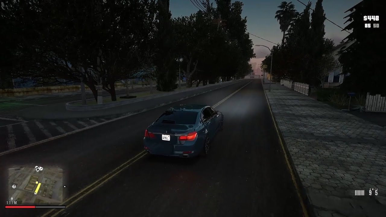 GTA San Andreas Ultra Graphics Remastered Edition - Gameplay Part 1