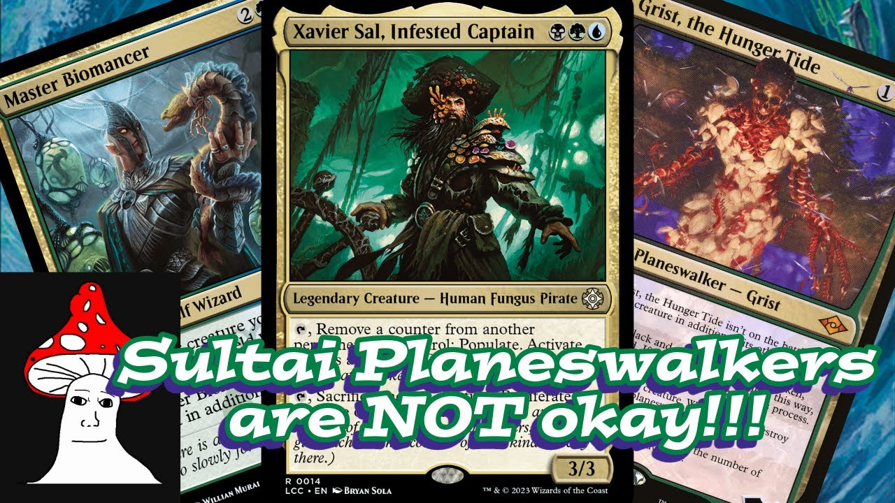Powerful Planeswalker and +1/+1 Counter commander Xavier Sal is a Fun Guy!!! Commander Deck Tech