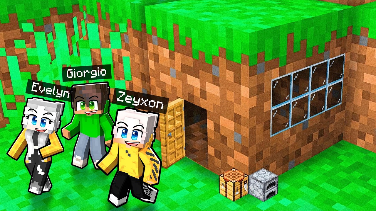 ZEYXON SOPRAVVIVE 100 GIORNI DENTRO i BLOCCHI di Minecraft!