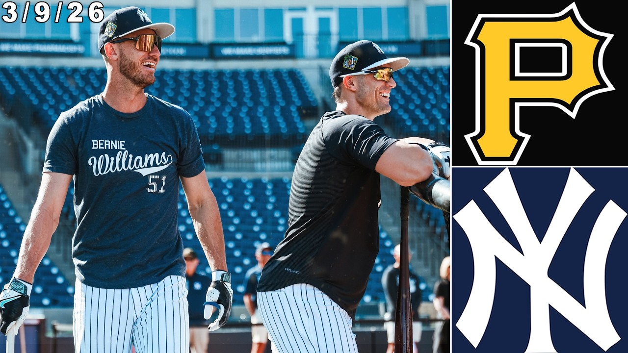 New York Yankees Spring Training Highlights: vs Pittsburgh Pirates | 3/9/26