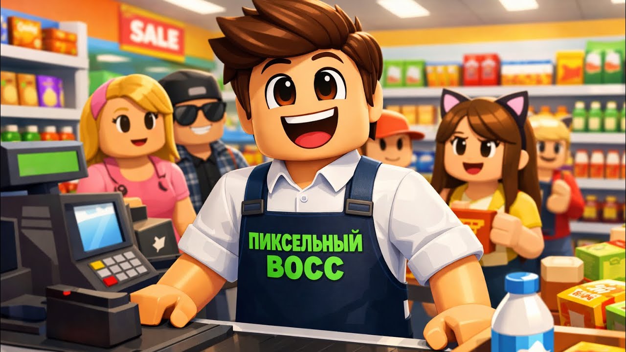 Я создал свой супермаркет￼