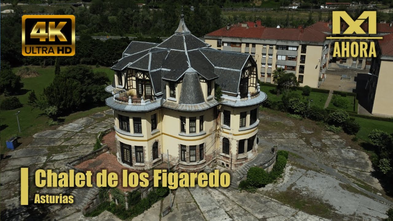 CHALET DE LOS FIGAREDO (MIERES - ASTURIAS) A VISTA DE DRON [4K]