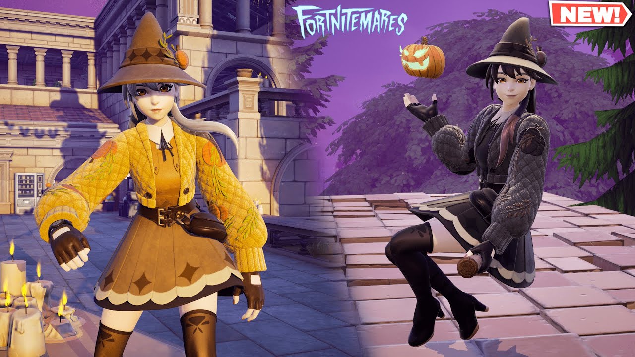 Fortnite LEXA HEXBRINGER Skin GAMEPLAY! (Fortnitemares Lexa Outfit)