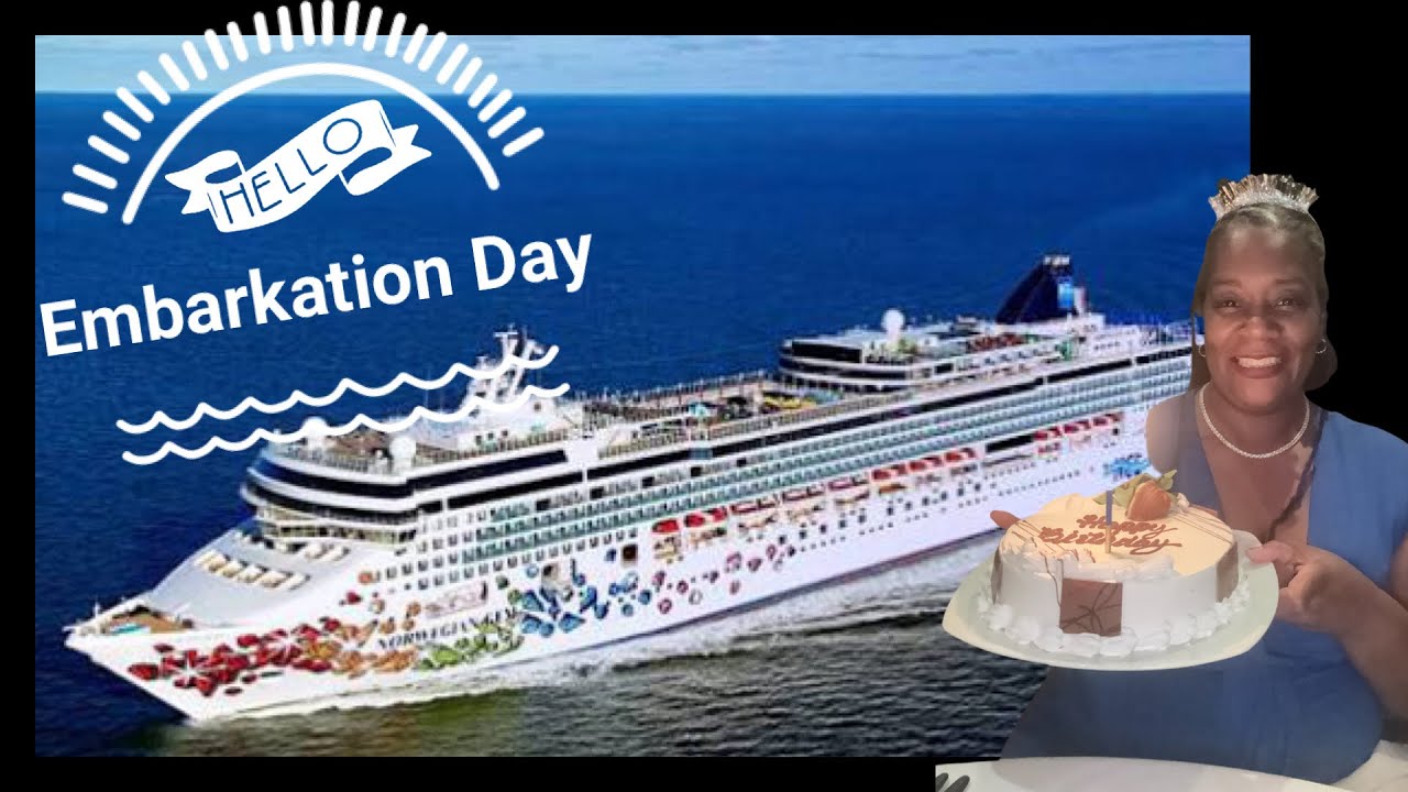 Круиз на лайнере Norwegian Gem ~ День посадки на борт! 💎 Внутренняя каюта на 3 человека, празднов...