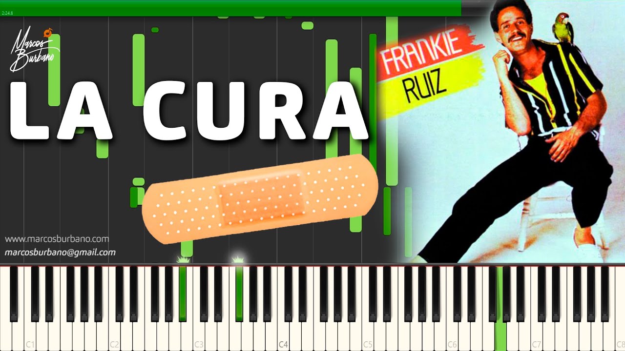 LA CURA (Frankie Ruiz) PIANO TUTORIAL SYNTHESIA