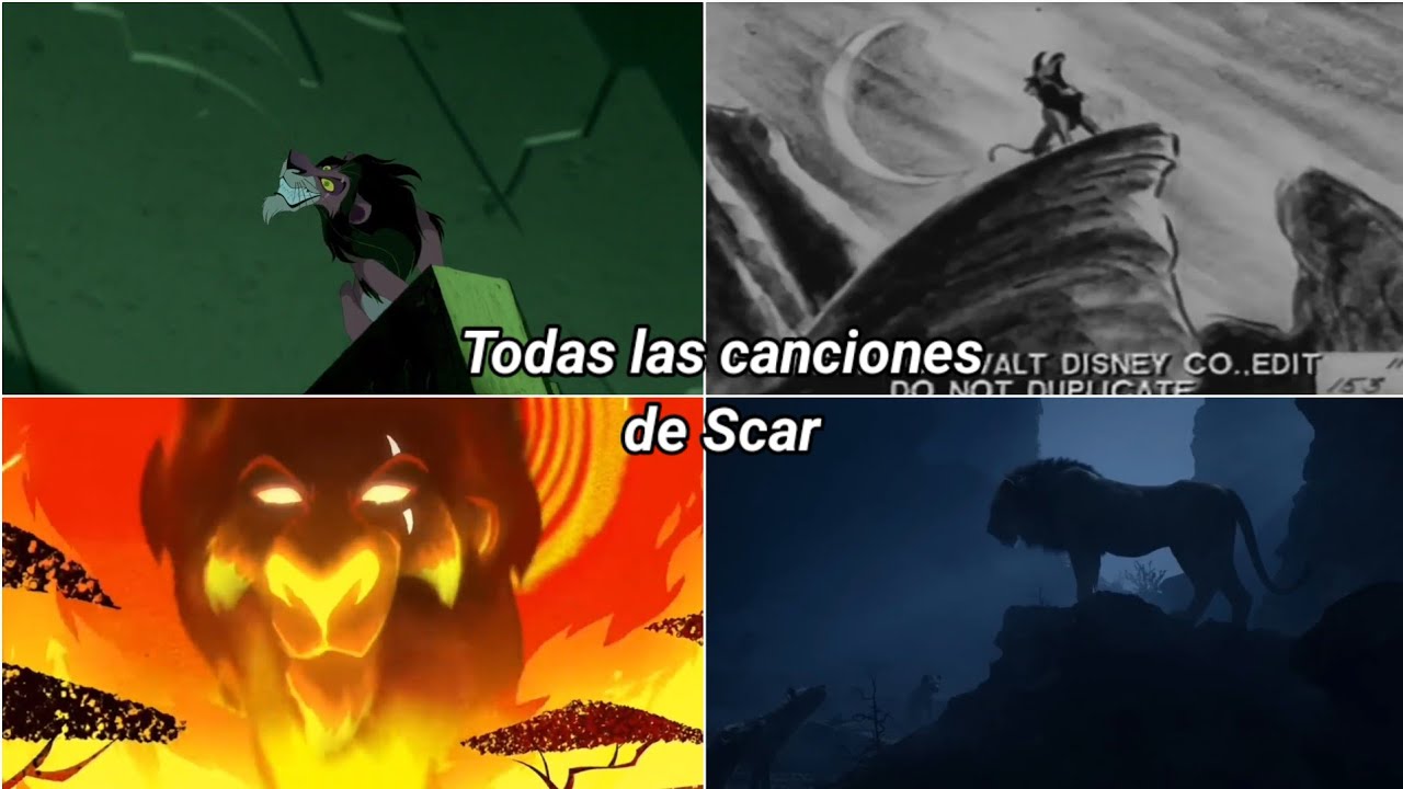 Todas las canciones de Scar - El Rey León (Recopilación 1994-2019) | Español Latino