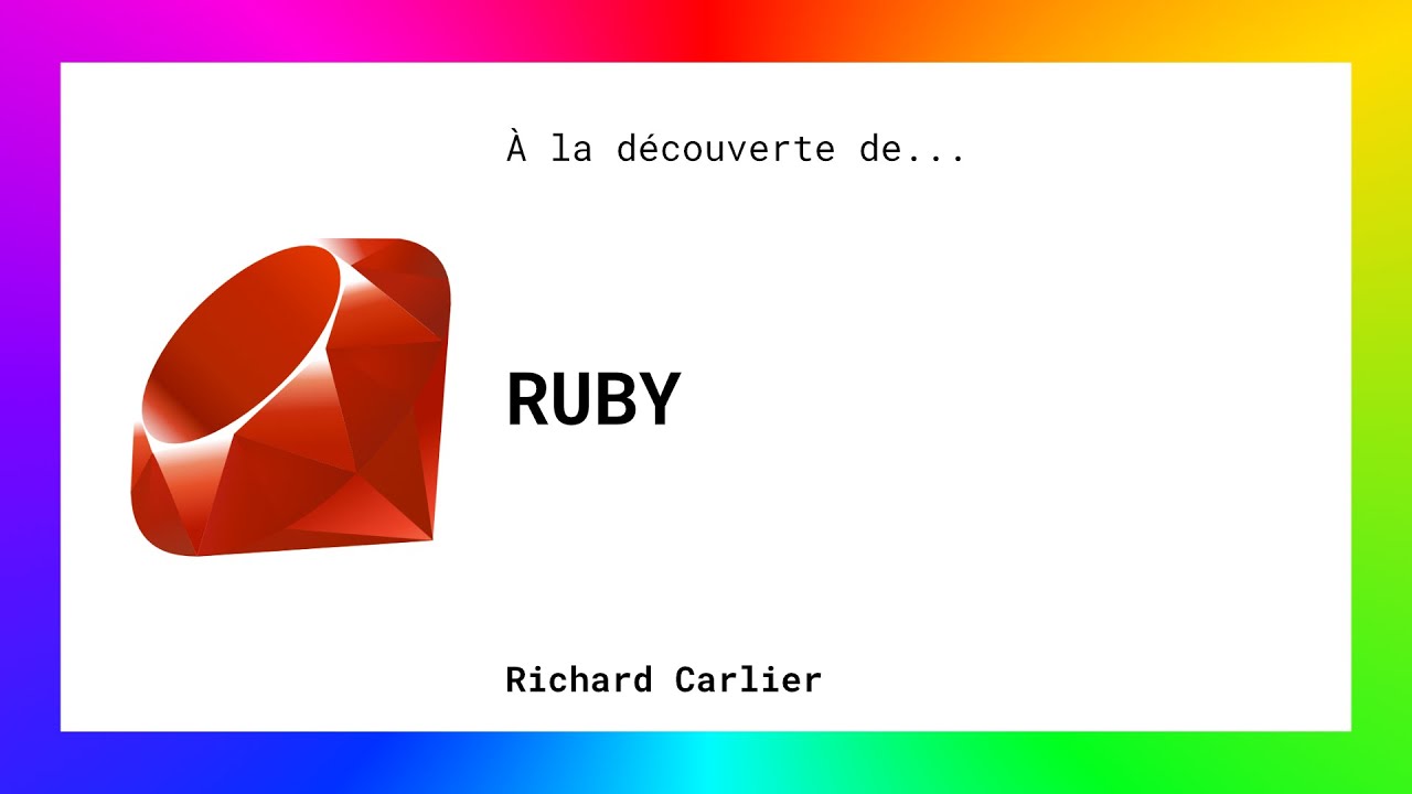 A la découverte de Ruby