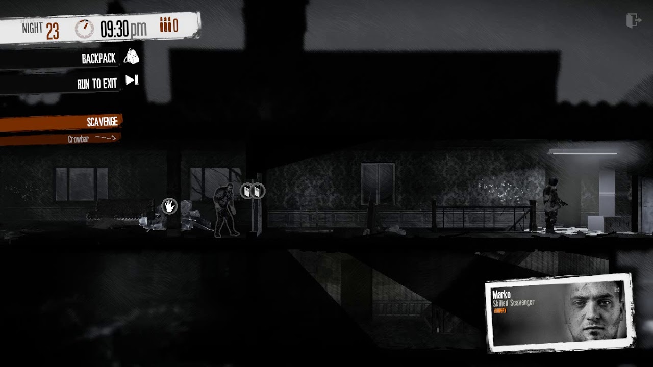 Marco got his ass kicked; This War of Mine TWMTLO