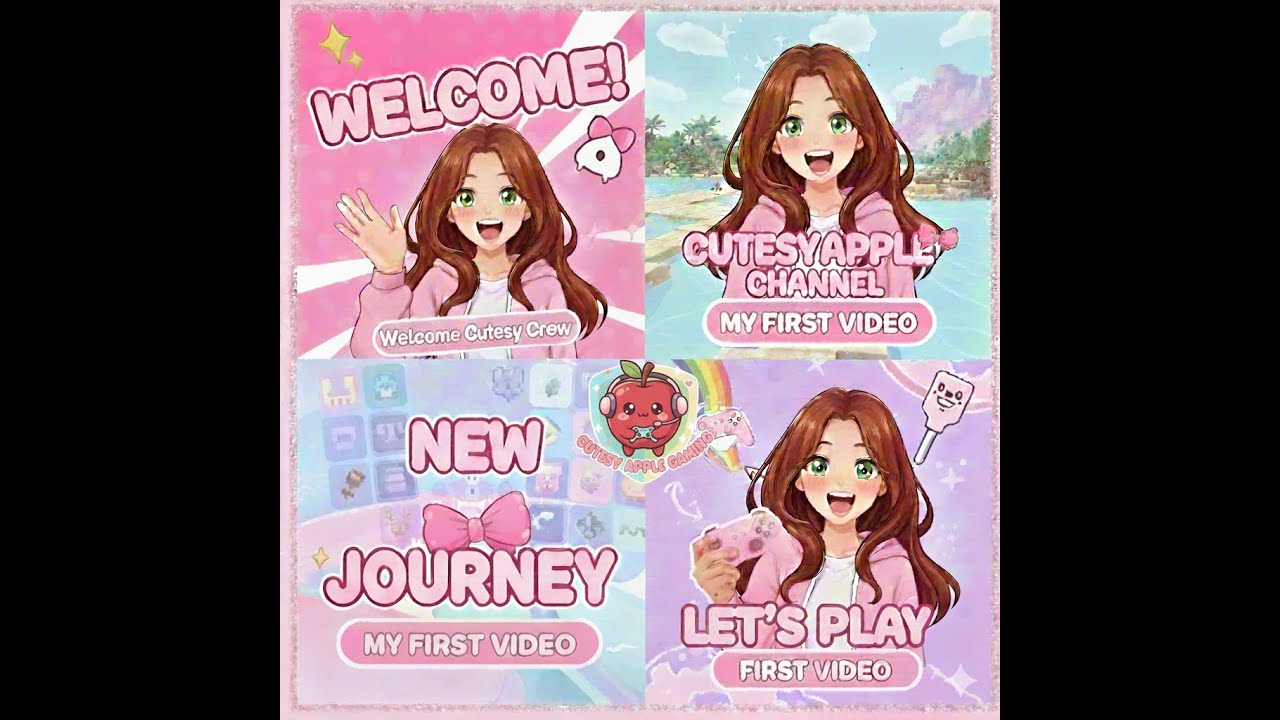 Welcome to Cutesy Apple Gaming! 🍎✨ (My First Video!)