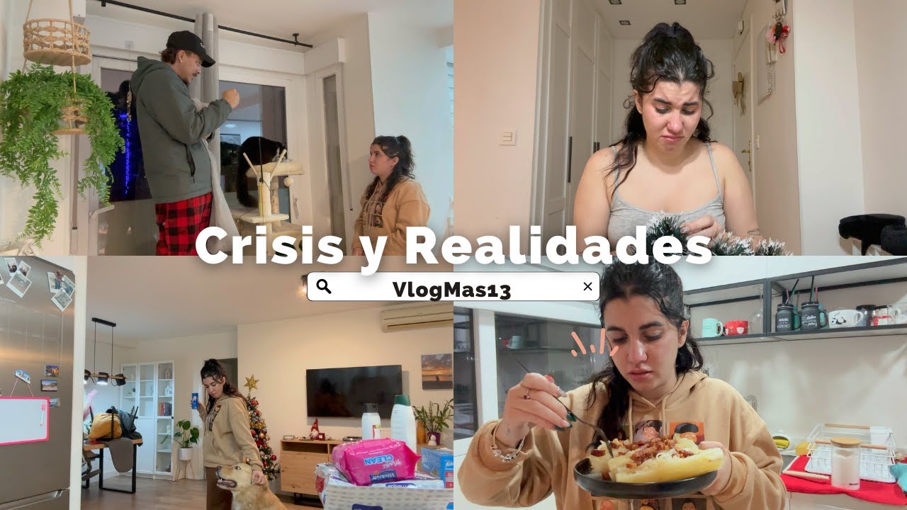 NUESTRA PEOR DISCUSIÓN 😭❤️‍🩹 | HAUL DE TEMU, INTENTO de DECORACIÓN Y RECETAS 🎄| Vlogmas13