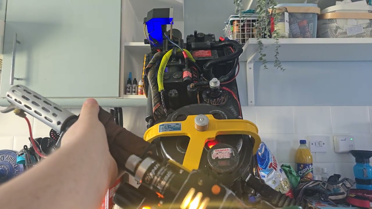 Afterlife/Frozen Empire Hybrid Haslab Proton Pack feat. GPStar Technologies Electronics Kit