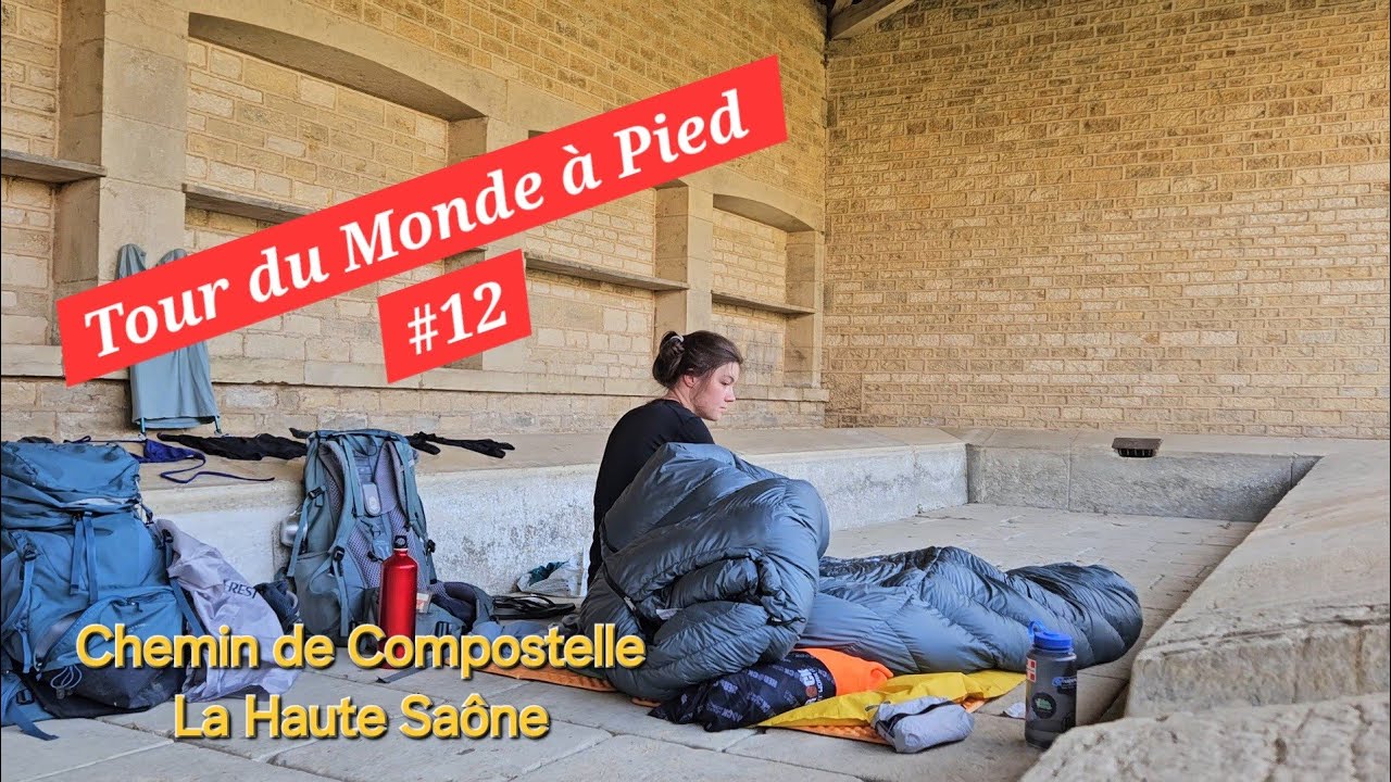 TOUR DU MONDE À PIED #12 : Bivouac Parfait Sous l' Orage sur le Chemin de Compostelle ⛺️