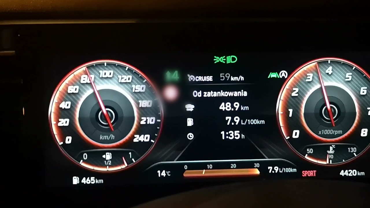 Hyundai Tucson 1.6 150 manual FWD  2021 acceleration 0-150, and 3 & 4 gear,