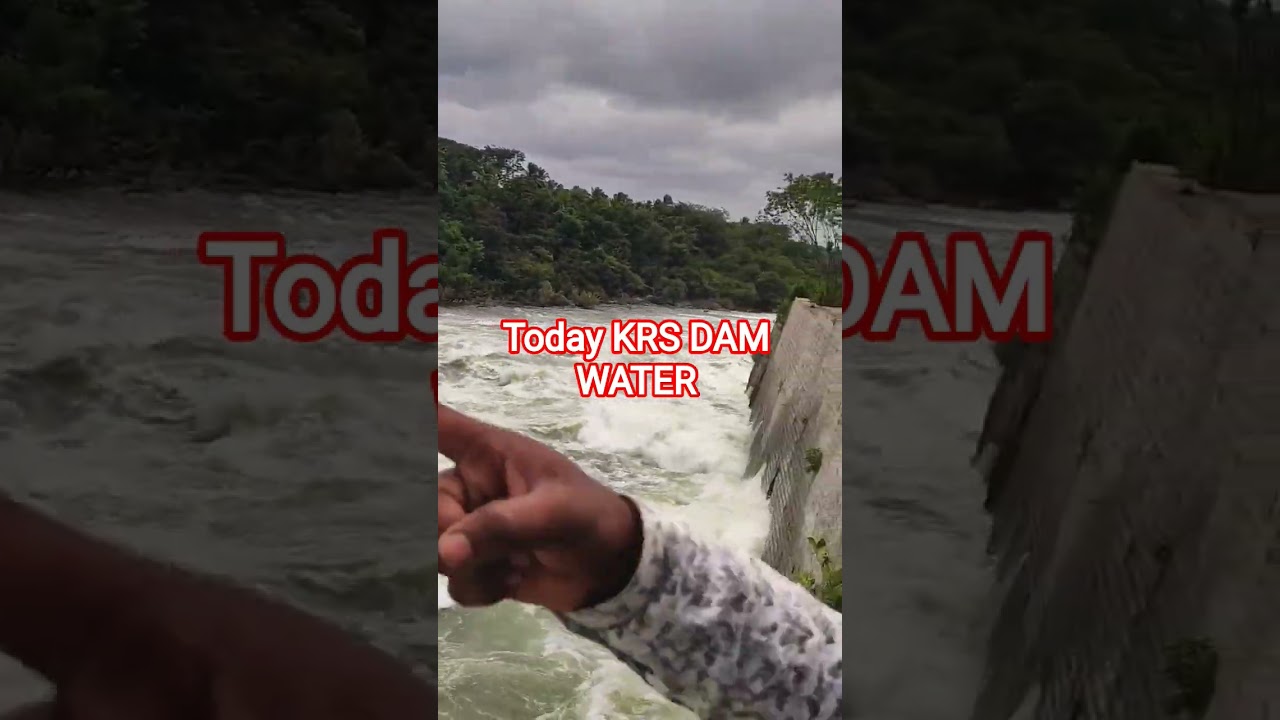 today krs dam water