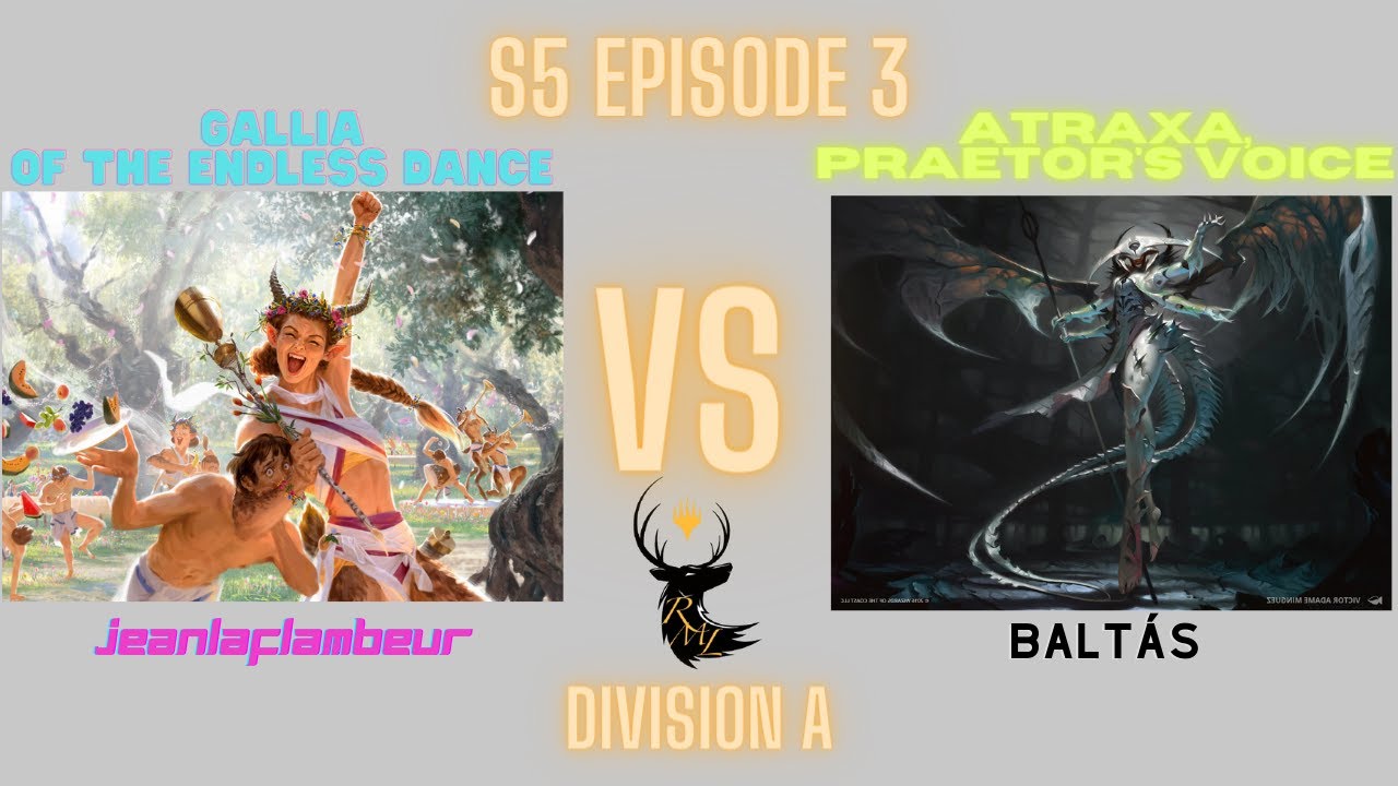 RML Season5: Gallia of the Endless Dance (JLF) vs Atraxa, Praetors' Voice (Baltás) Duel Commander