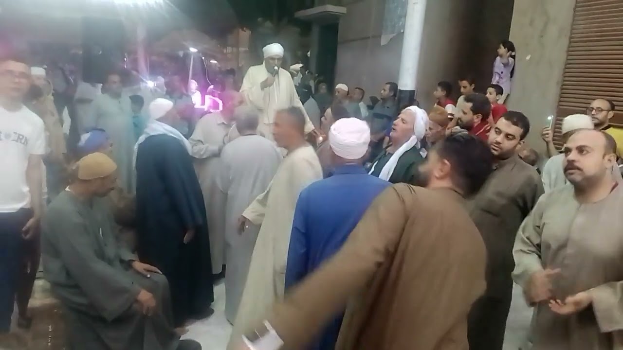 الشيخ محمد غازى من مشرف اليوم ذكر ومدح