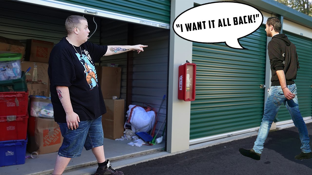 Old Storage Unit Owner SHOWED UP After We Bought His Storage Unit! THIS IS BAD!!