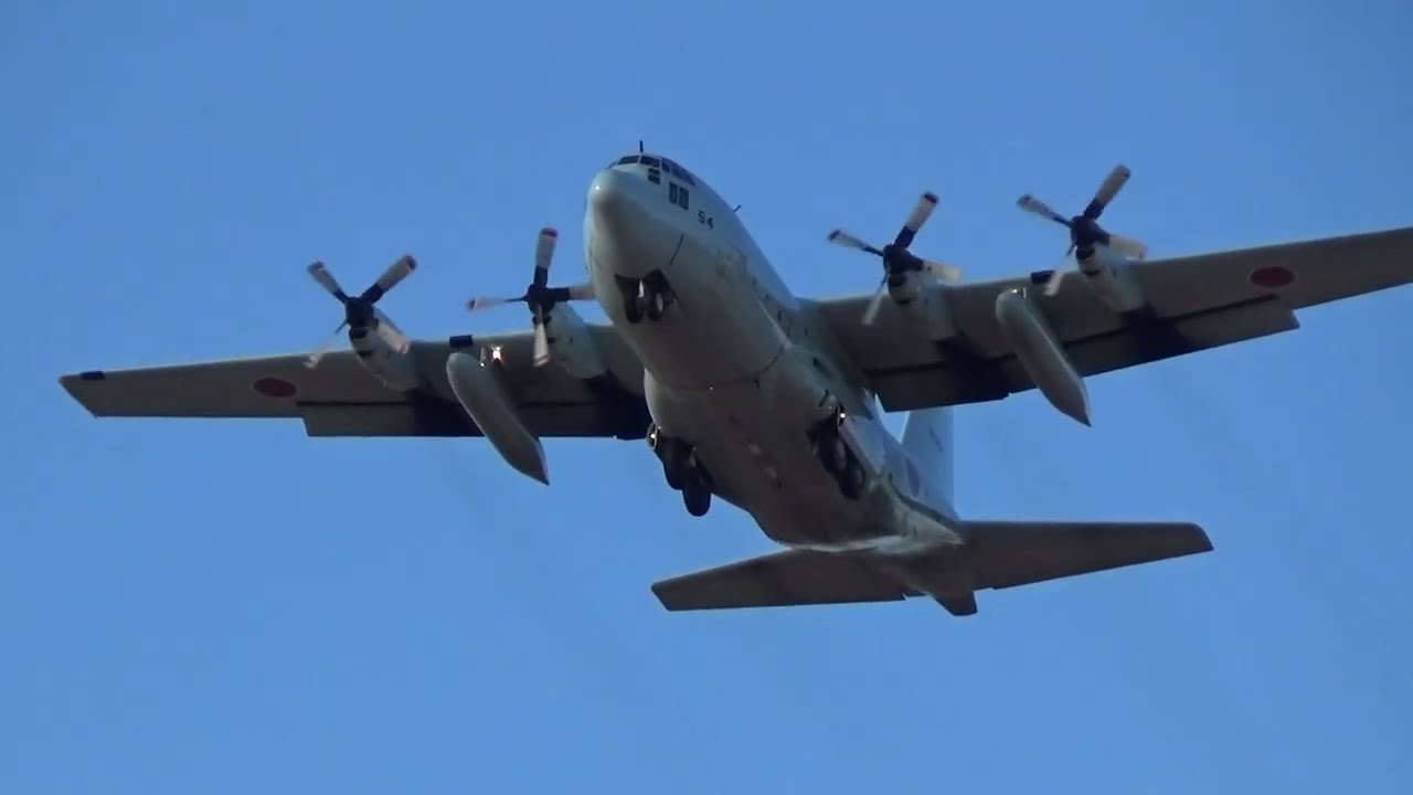 海上自衛隊 C-130 タッチアンドゴー ～ 厚木基地