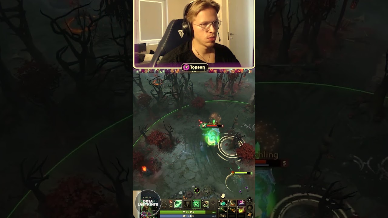 This Morph Did NOT Expect to Die From Topson Like This in Dota 2 #dota2 #gaming #outplay