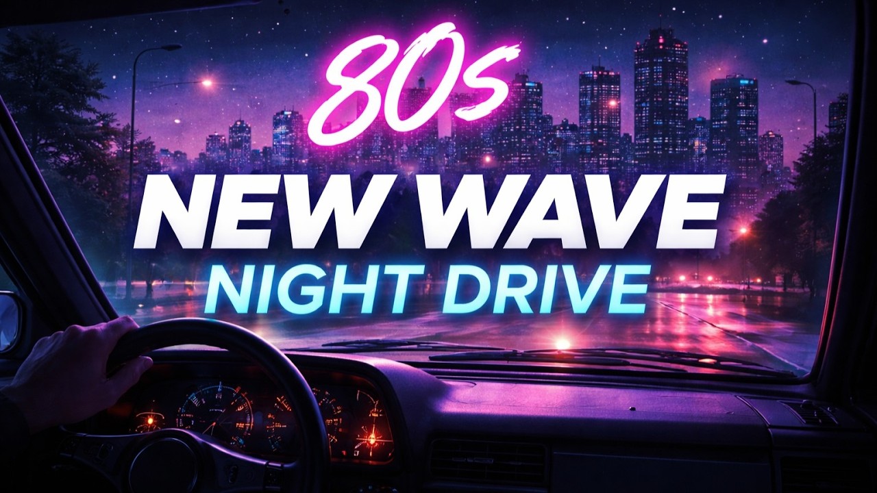 Ultimate 80s Night Drive Mix 🌙 | 2h of New Wave & Atmospheric Synth