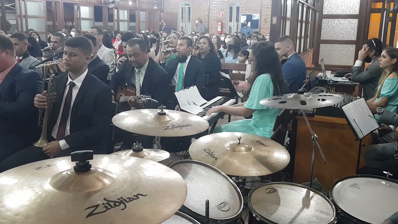 COM MEU CORAÇÃO VENHO AGORA - BATERIA - ICM - DANIEL SANTOS