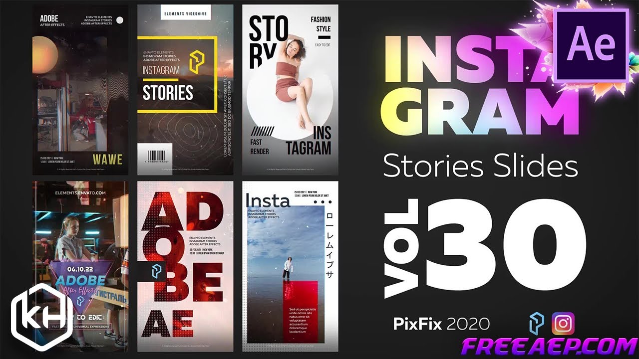 Instagram Stories Slides Vol. 30