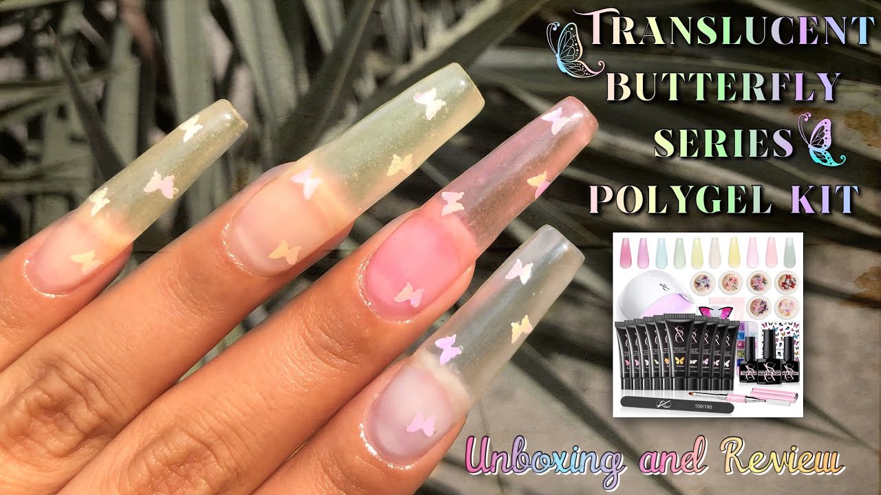 TRANSLUCENT SXC BUTTERFLY SERIES POLYGEL KIT