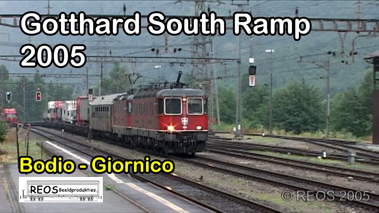 2005 [SDw] Gotthard South Ramp 2 of 7: Summer 2005: Bodio - Giornico - BEST Classic on YOUTUBE