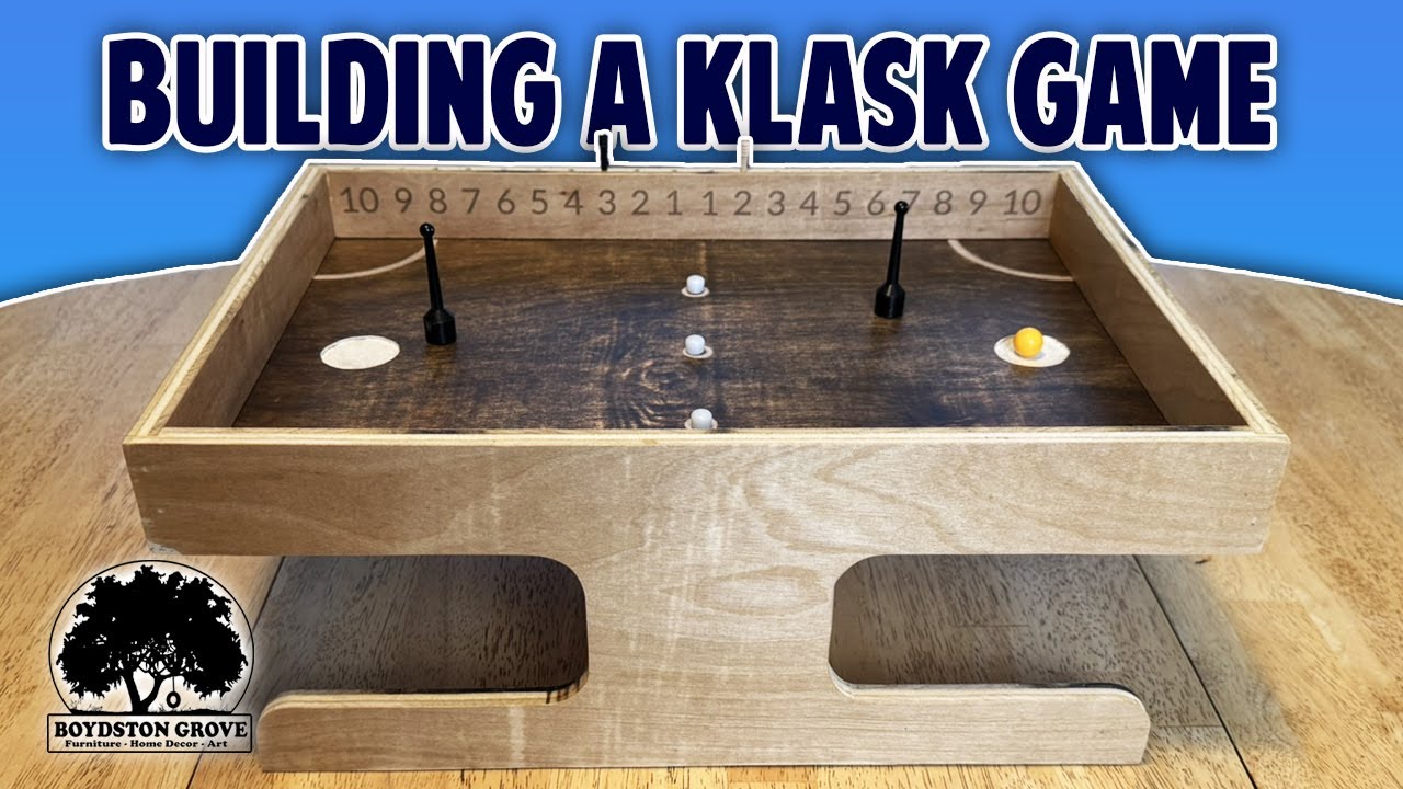 How To Build A KLASK Game / DIY Board Game