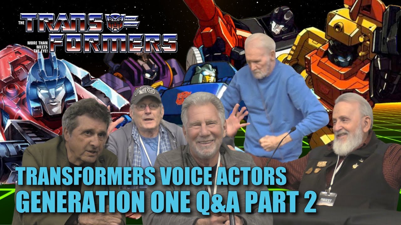 Transformers G1 Voice Actors Part 2 | Prowl, Orion Pax, Sandstorm, Lightspeed, and Perceptor
