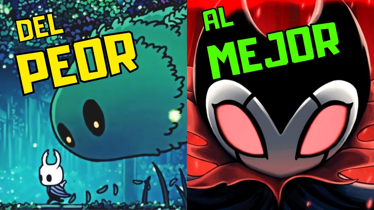 Los 46 JEFES de Hollow Knight del PEOR AL MEJOR
