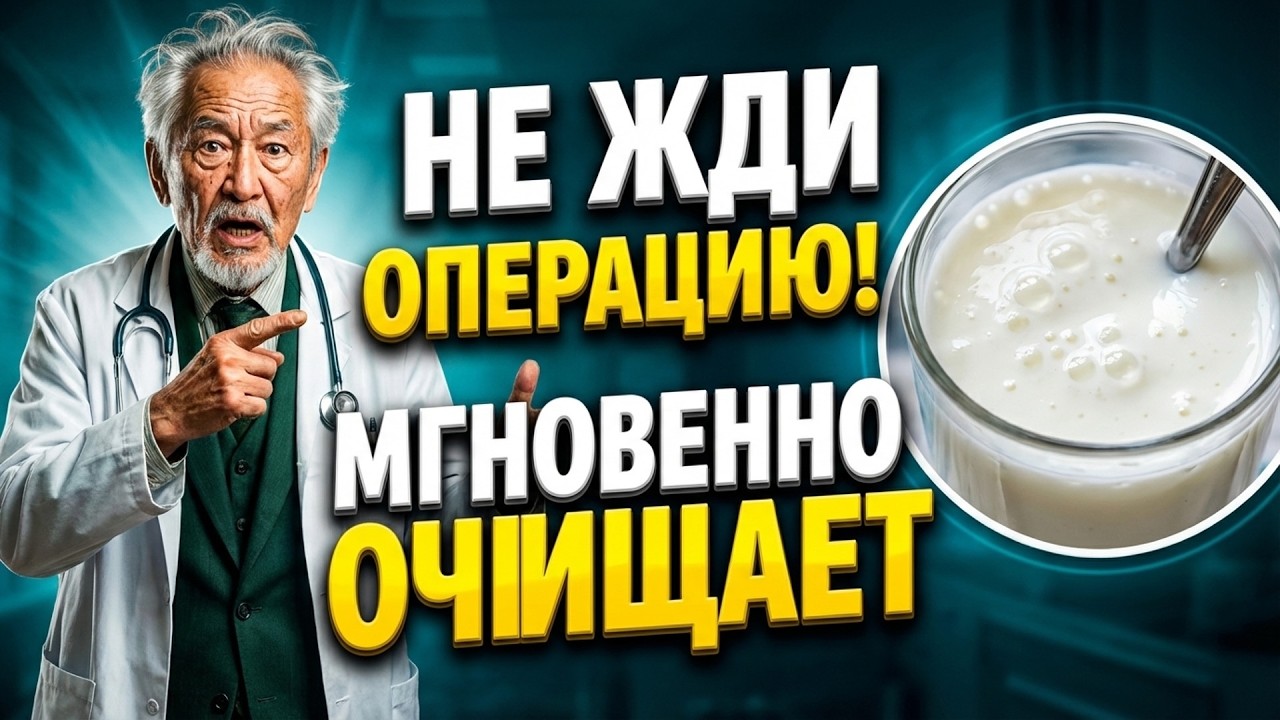 ЭТОТ СПОСОБ ВЫВОДИТ КАЛОВЫЕ КАМНИ ЗА НОЧЬ! Врачи молчат 🤯