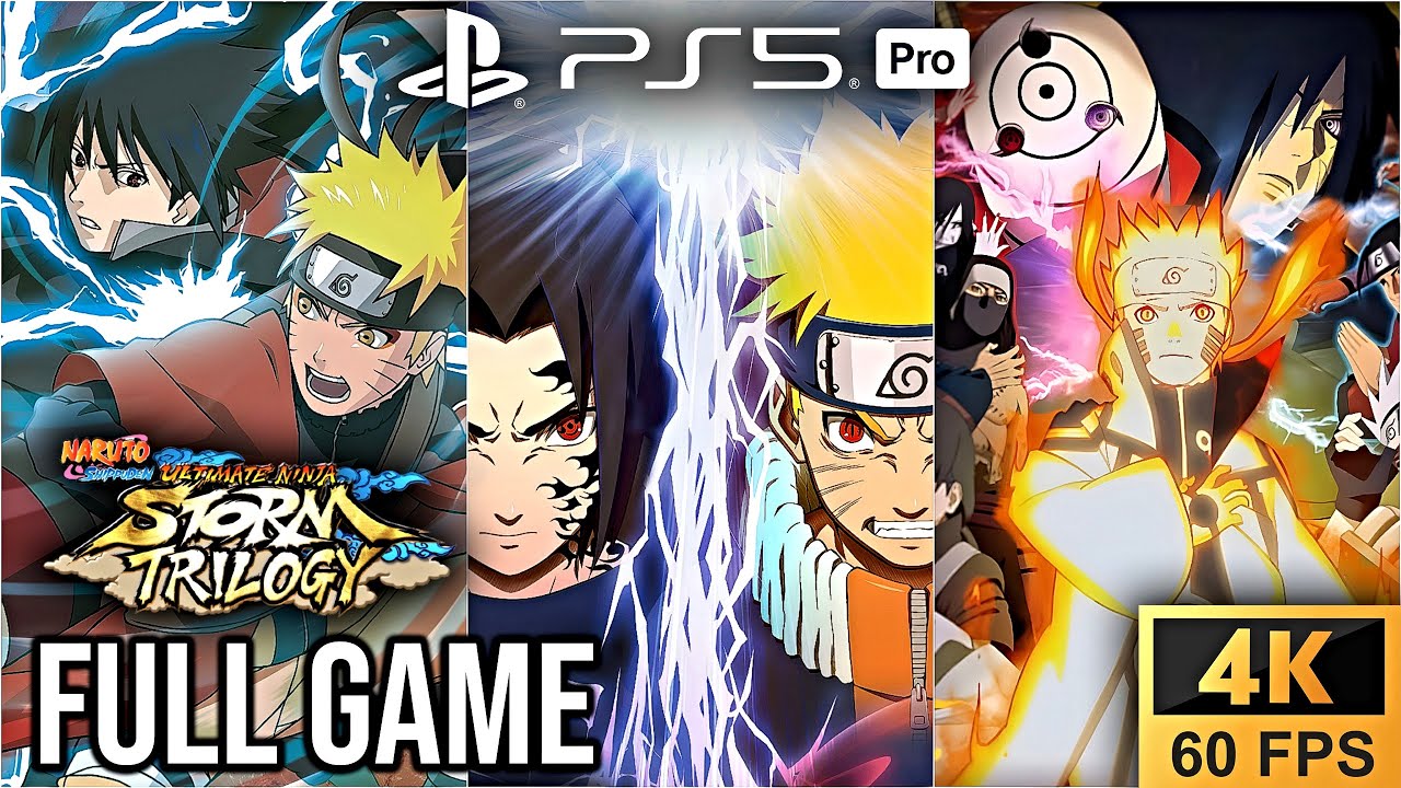 NARUTO SHIPPUDEN: Ultimate Ninja STORM Trilogy (PS5 PRO) FULL Game Walkthrough - 4K
