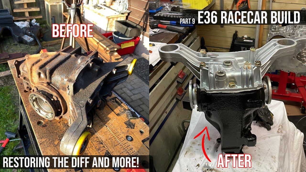 E36 Differential RESTORATION (FULL E36 RACECAR Build series) (Part 9)