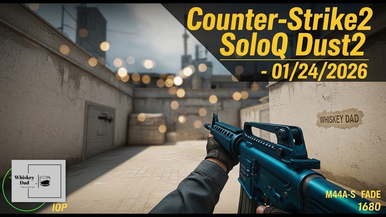 Counter-Strike2 SoloQ Dust2 - 01/24/2026